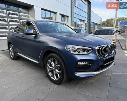 Синий БМВ Х4, объемом двигателя 2 л и пробегом 96 тыс. км за 36800 $, фото 1 на Automoto.ua