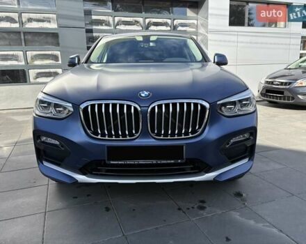 Синий БМВ Х4, объемом двигателя 2 л и пробегом 96 тыс. км за 36800 $, фото 7 на Automoto.ua