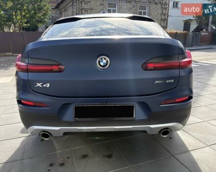 Синий БМВ Х4, объемом двигателя 2 л и пробегом 96 тыс. км за 36800 $, фото 3 на Automoto.ua