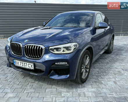 БМВ Х4 2018 в Каменце-Подольском на Automoto.ua Синий БМВ Х4, объемом двигателя 2 л и пробегом 124 тыс. км за 39700 $, фото 16 на Automoto.ua