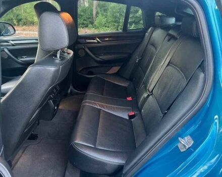 Синий БМВ Х4, объемом двигателя 3 л и пробегом 43 тыс. км за 8300 $, фото 16 на Automoto.ua