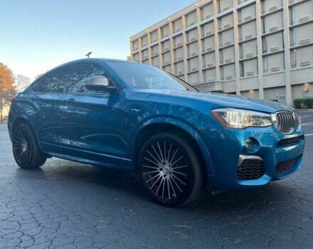 Синий БМВ Х4, объемом двигателя 3 л и пробегом 43 тыс. км за 8300 $, фото 6 на Automoto.ua