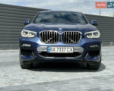 БМВ Х4 2018 в Каменце-Подольском на Automoto.ua Синий БМВ Х4, объемом двигателя 2 л и пробегом 124 тыс. км за 39700 $, фото 6 на Automoto.ua