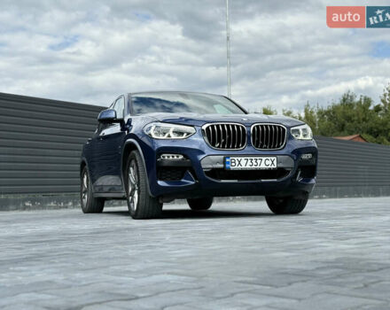 БМВ Х4 2018 в Каменце-Подольском на Automoto.ua Синий БМВ Х4, объемом двигателя 2 л и пробегом 124 тыс. км за 39700 $, фото 7 на Automoto.ua