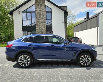 БМВ Х4 2019 в Тернополе на Automoto.ua Синий БМВ Х4, объемом двигателя 2 л и пробегом 84 тыс. км за 36000 $, фото 3 на Automoto.ua