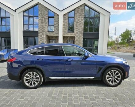 БМВ Х4 2019 в Тернополе на Automoto.ua Синий БМВ Х4, объемом двигателя 2 л и пробегом 84 тыс. км за 36000 $, фото 8 на Automoto.ua