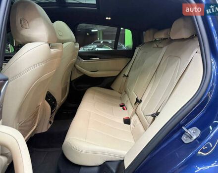 Синий БМВ Х4, объемом двигателя 3 л и пробегом 105 тыс. км за 39500 $, фото 14 на Automoto.ua