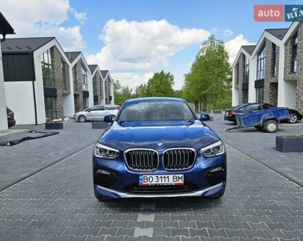 БМВ Х4 2019 в Тернополе на Automoto.ua Синий БМВ Х4, объемом двигателя 2 л и пробегом 84 тыс. км за 36000 $, фото 25 на Automoto.ua