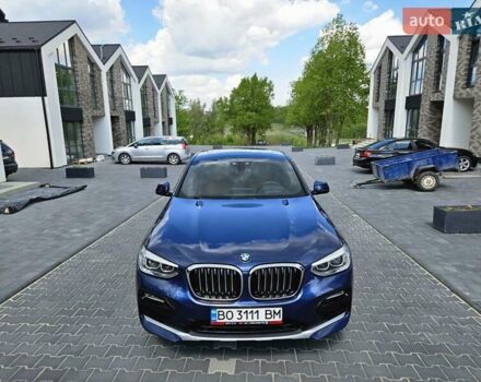 БМВ Х4 2019 в Тернополе на Automoto.ua Синий БМВ Х4, объемом двигателя 2 л и пробегом 84 тыс. км за 36000 $, фото 1 на Automoto.ua