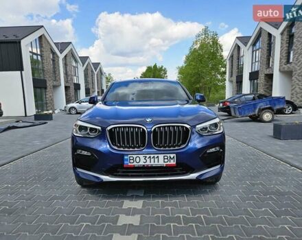 БМВ Х4 2019 в Тернополе на Automoto.ua Синий БМВ Х4, объемом двигателя 2 л и пробегом 84 тыс. км за 36000 $, фото 10 на Automoto.ua