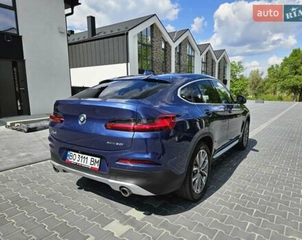 БМВ Х4 2019 в Тернополе на Automoto.ua Синий БМВ Х4, объемом двигателя 2 л и пробегом 84 тыс. км за 36000 $, фото 4 на Automoto.ua