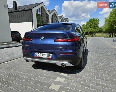 БМВ Х4 2019 в Тернополе на Automoto.ua Синий БМВ Х4, объемом двигателя 2 л и пробегом 84 тыс. км за 36000 $, фото 7 на Automoto.ua