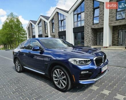 БМВ Х4 2019 в Тернополе на Automoto.ua Синий БМВ Х4, объемом двигателя 2 л и пробегом 84 тыс. км за 36000 $, фото 9 на Automoto.ua
