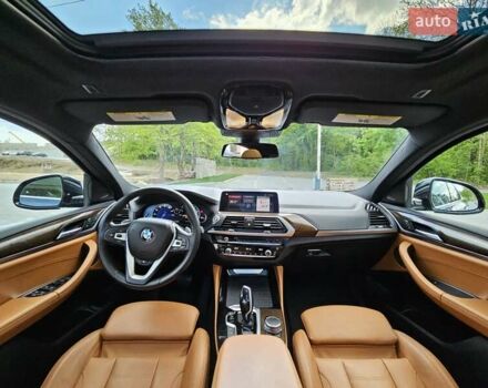 БМВ Х4 2019 в Тернополе на Automoto.ua Синий БМВ Х4, объемом двигателя 2 л и пробегом 84 тыс. км за 36000 $, фото 12 на Automoto.ua