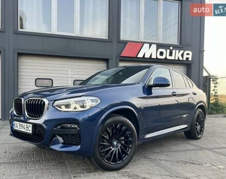 Синій БМВ Х4, об'ємом двигуна 2 л та пробігом 85 тис. км за 42520 $, фото 1 на Automoto.ua
