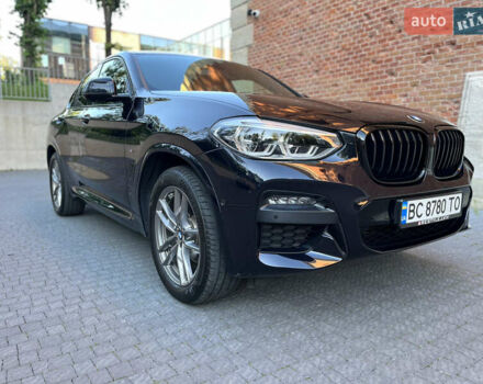 Синий БМВ Х4, объемом двигателя 2 л и пробегом 86 тыс. км за 44600 $, фото 1 на Automoto.ua