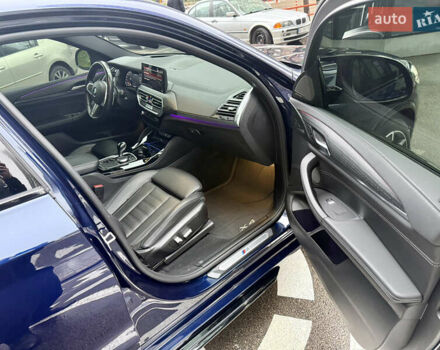 Синий БМВ Х4, объемом двигателя 3 л и пробегом 80 тыс. км за 62000 $, фото 28 на Automoto.ua