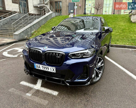 Синий БМВ Х4, объемом двигателя 3 л и пробегом 80 тыс. км за 62000 $, фото 2 на Automoto.ua