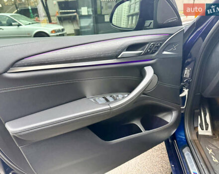 Синий БМВ Х4, объемом двигателя 3 л и пробегом 80 тыс. км за 62000 $, фото 23 на Automoto.ua