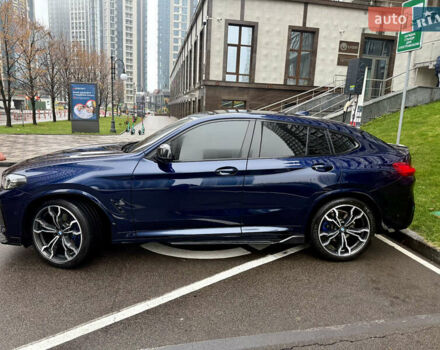 Синий БМВ Х4, объемом двигателя 3 л и пробегом 80 тыс. км за 62000 $, фото 4 на Automoto.ua