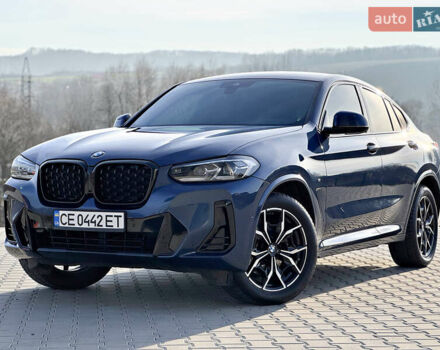 Синий БМВ Х4, объемом двигателя 2 л и пробегом 55 тыс. км за 59999 $, фото 3 на Automoto.ua