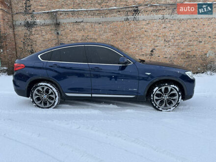 Синий БМВ Х4, объемом двигателя 2.98 л и пробегом 193 тыс. км за 16900 $, фото 1 на Automoto.ua