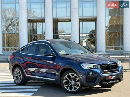 Синий БМВ Х4, объемом двигателя 2 л и пробегом 172 тыс. км за 20000 $, фото 1 на Automoto.ua