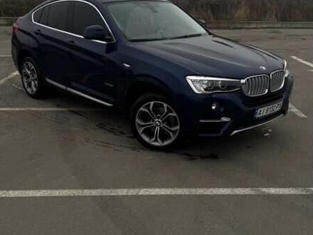 Синій БМВ Х4, об'ємом двигуна 2 л та пробігом 36 тис. км за 31500 $, фото 1 на Automoto.ua