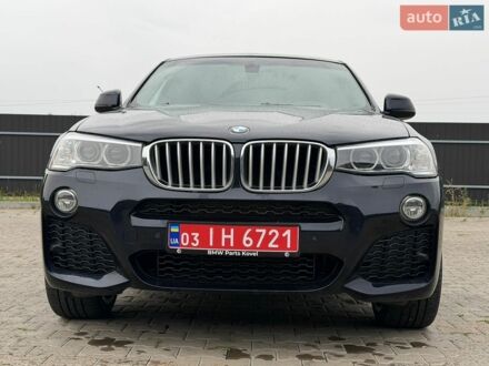 Синий БМВ Х4, объемом двигателя 2 л и пробегом 197 тыс. км за 16550 $, фото 1 на Automoto.ua
