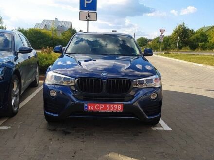 Синий БМВ Х4, объемом двигателя 2 л и пробегом 204 тыс. км за 17500 $, фото 1 на Automoto.ua