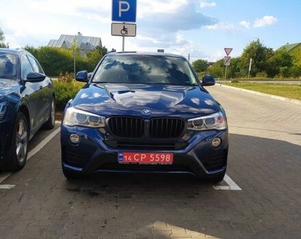 Синий БМВ Х4, объемом двигателя 2 л и пробегом 204 тыс. км за 17200 $, фото 1 на Automoto.ua