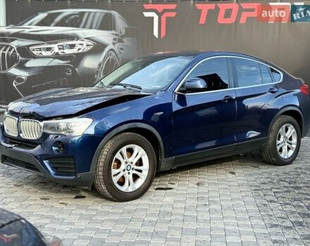 Синий БМВ Х4, объемом двигателя 2 л и пробегом 202 тыс. км за 12300 $, фото 1 на Automoto.ua