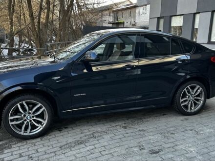 Синій БМВ Х4, об'ємом двигуна 2 л та пробігом 93 тис. км за 26800 $, фото 1 на Automoto.ua