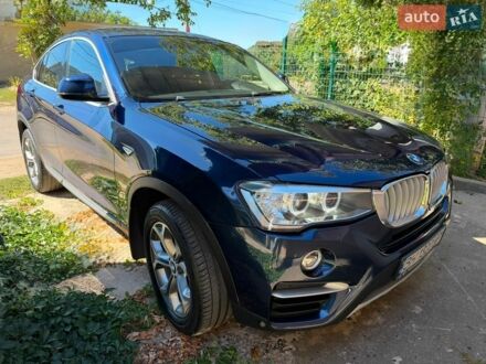 Синій БМВ Х4, об'ємом двигуна 2 л та пробігом 49 тис. км за 31000 $, фото 1 на Automoto.ua
