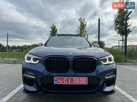 Синій БМВ Х4, об'ємом двигуна 3 л та пробігом 139 тис. км за 36500 $, фото 1 на Automoto.ua