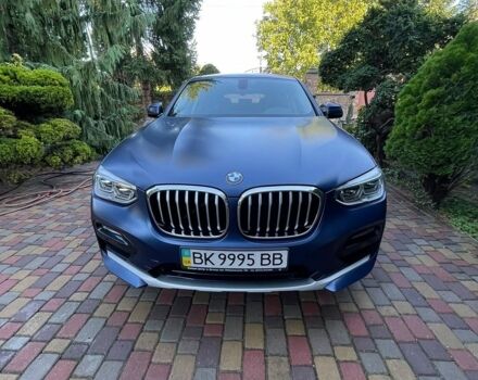 Синий БМВ Х4, объемом двигателя 2 л и пробегом 108 тыс. км за 36000 $, фото 1 на Automoto.ua
