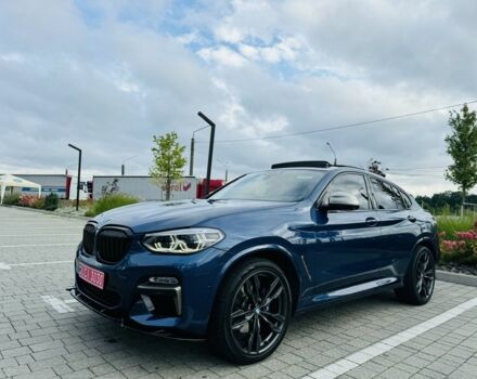 Синий БМВ Х4, объемом двигателя 3 л и пробегом 141 тыс. км за 828 $, фото 1 на Automoto.ua