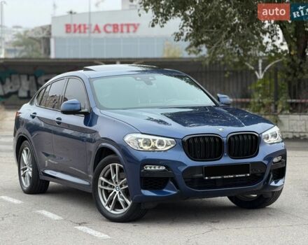 Синий БМВ Х4, объемом двигателя 2 л и пробегом 140 тыс. км за 30000 $, фото 1 на Automoto.ua