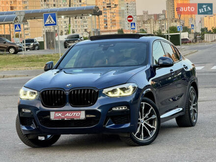 БМВ Х4 2018 в Киеве на Automoto.ua Синий БМВ Х4, объемом двигателя 2 л и пробегом 70 тыс. км за 36600 $, фото 1 на Automoto.ua
