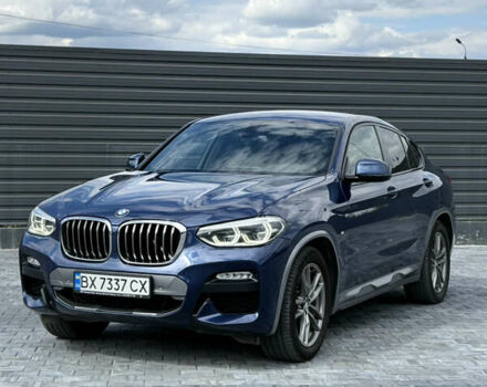 Синий БМВ Х4, объемом двигателя 2 л и пробегом 124 тыс. км за 39700 $, фото 1 на Automoto.ua