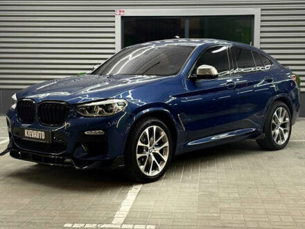 Синий БМВ Х4, объемом двигателя 3 л и пробегом 105 тыс. км за 39500 $, фото 1 на Automoto.ua