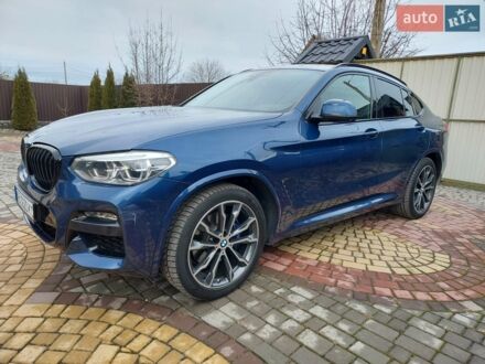 Синий БМВ Х4, объемом двигателя 3 л и пробегом 179 тыс. км за 44500 $, фото 1 на Automoto.ua