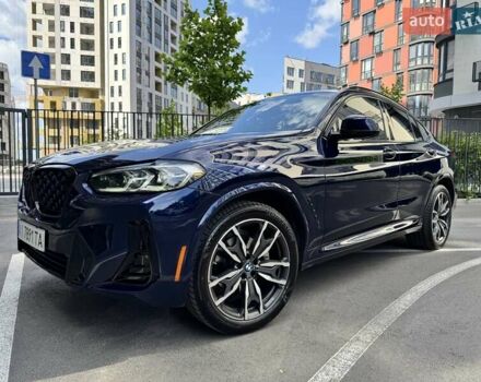 Синий БМВ Х4, объемом двигателя 2 л и пробегом 70 тыс. км за 51700 $, фото 1 на Automoto.ua