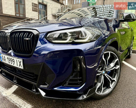 Синий БМВ Х4, объемом двигателя 3 л и пробегом 80 тыс. км за 62000 $, фото 1 на Automoto.ua