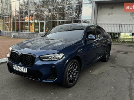 Синий БМВ Х4, объемом двигателя 2 л и пробегом 11 тыс. км за 65000 $, фото 1 на Automoto.ua
