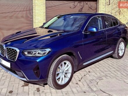 Синий БМВ Х4, объемом двигателя 2 л и пробегом 25 тыс. км за 48500 $, фото 1 на Automoto.ua