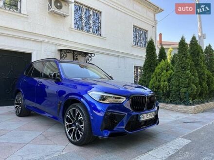 БМВ Х5 М 2020 в Одессе на Automoto.ua Синий БМВ Х5 М, объемом двигателя 4.39 л и пробегом 90 тыс. км за 95000 $, фото 1 на Automoto.ua