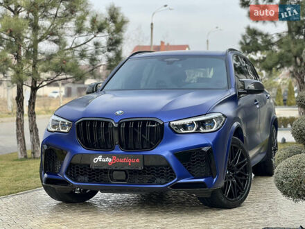 БМВ Х5 М 2021 в Одессе на Automoto.ua Синий БМВ Х5 М, объемом двигателя 4.39 л и пробегом 52 тыс. км за 119000 $, фото 1 на Automoto.ua