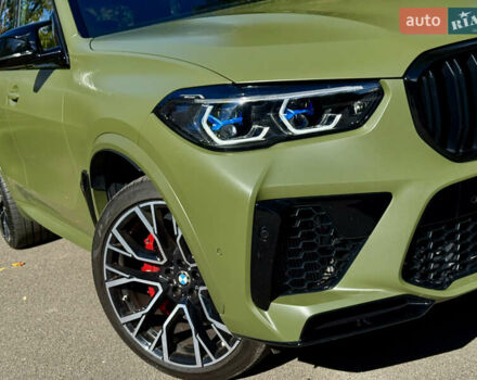 БМВ Х5 М 2022 в Киеве на Automoto.ua Зеленый БМВ Х5 М, объемом двигателя 4.39 л и пробегом 32 тыс. км за 112000 $, фото 2 на Automoto.ua