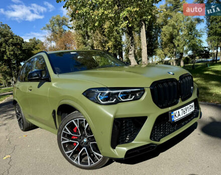 БМВ Х5 М 2022 в Киеве на Automoto.ua Зеленый БМВ Х5 М, объемом двигателя 4.39 л и пробегом 32 тыс. км за 112000 $, фото 1 на Automoto.ua